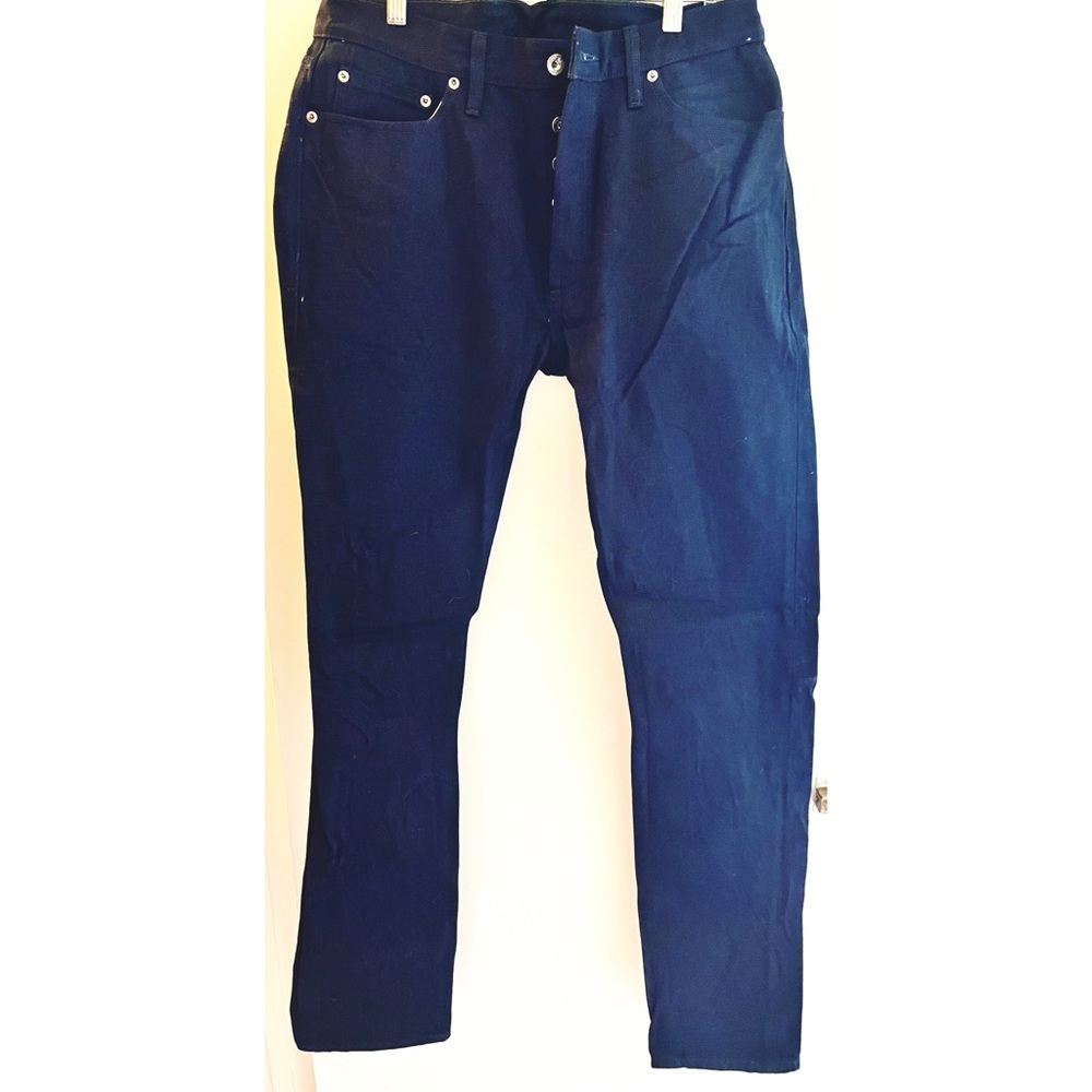 3Sixteen raw selvedge black denim jeans EUC